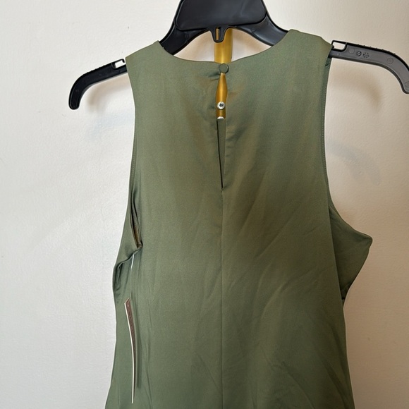 Crave  Fame Women's green Mock Turtleneck Sleeveless Bodysuit Size M - Picture 5 of 8